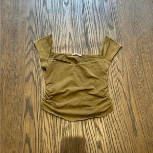 Olive Green Reformation Tank Top Size Small